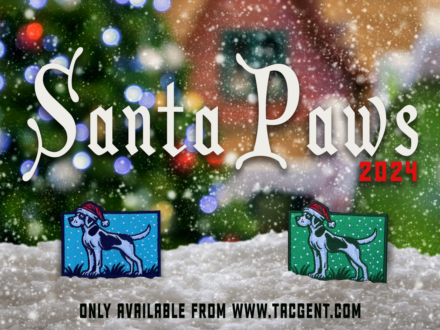 Santa Paws 2024 Morale Patch